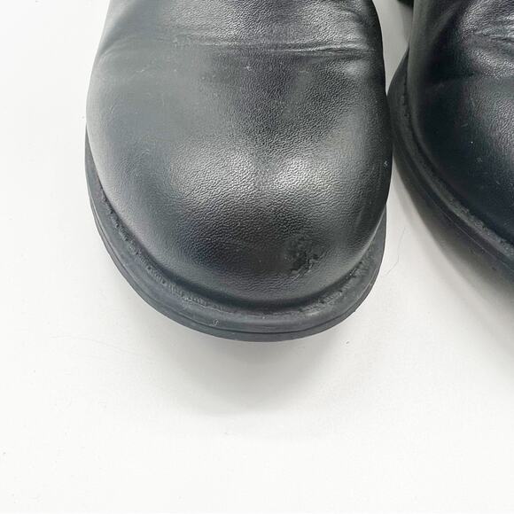 Stuart Weitzman 5050 Nappa Leather Over the Knee Riding Boot 5 Black - Picture 4 of 9